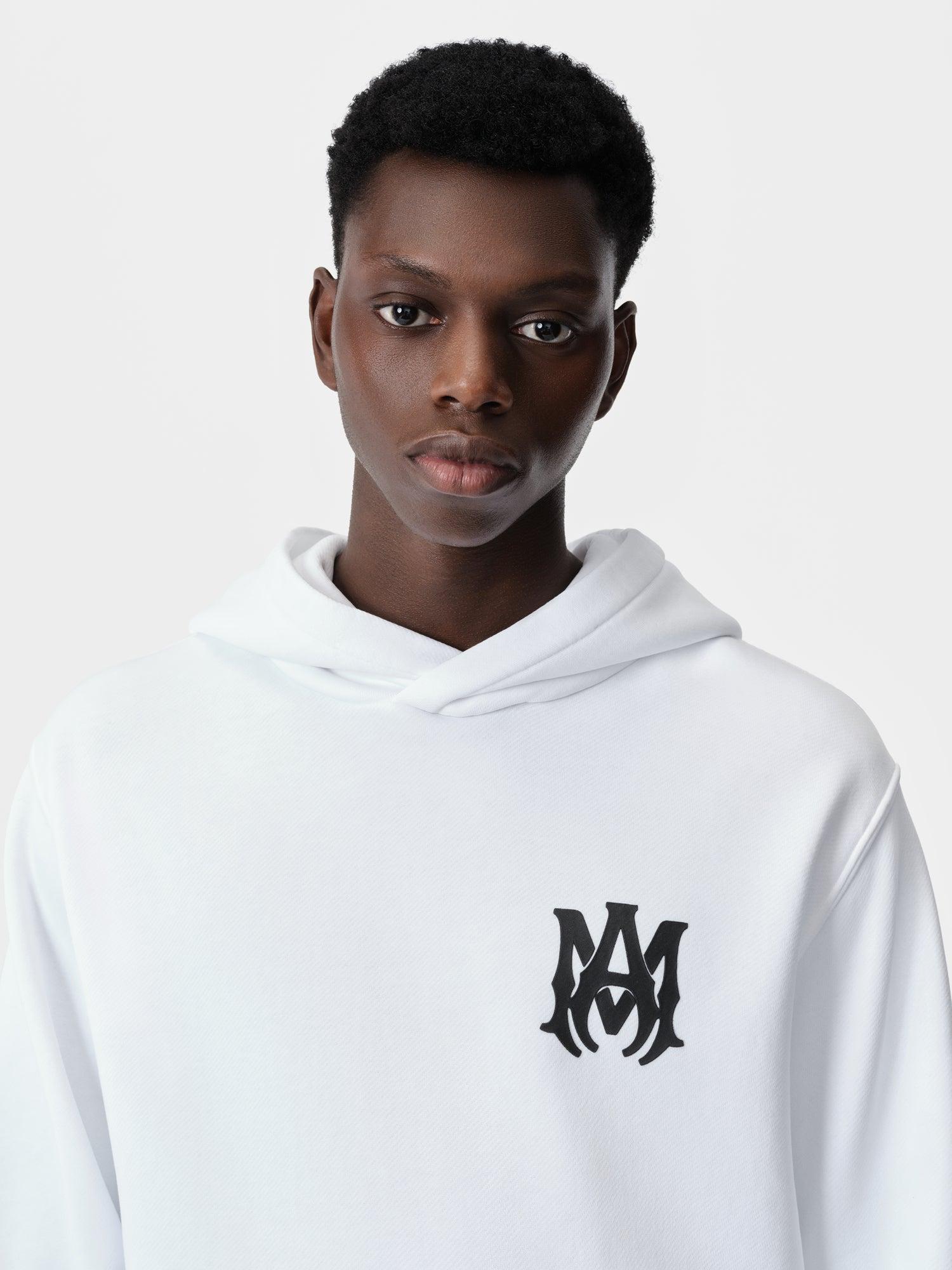 MA CORE LOGO HOODIE - White Product Image