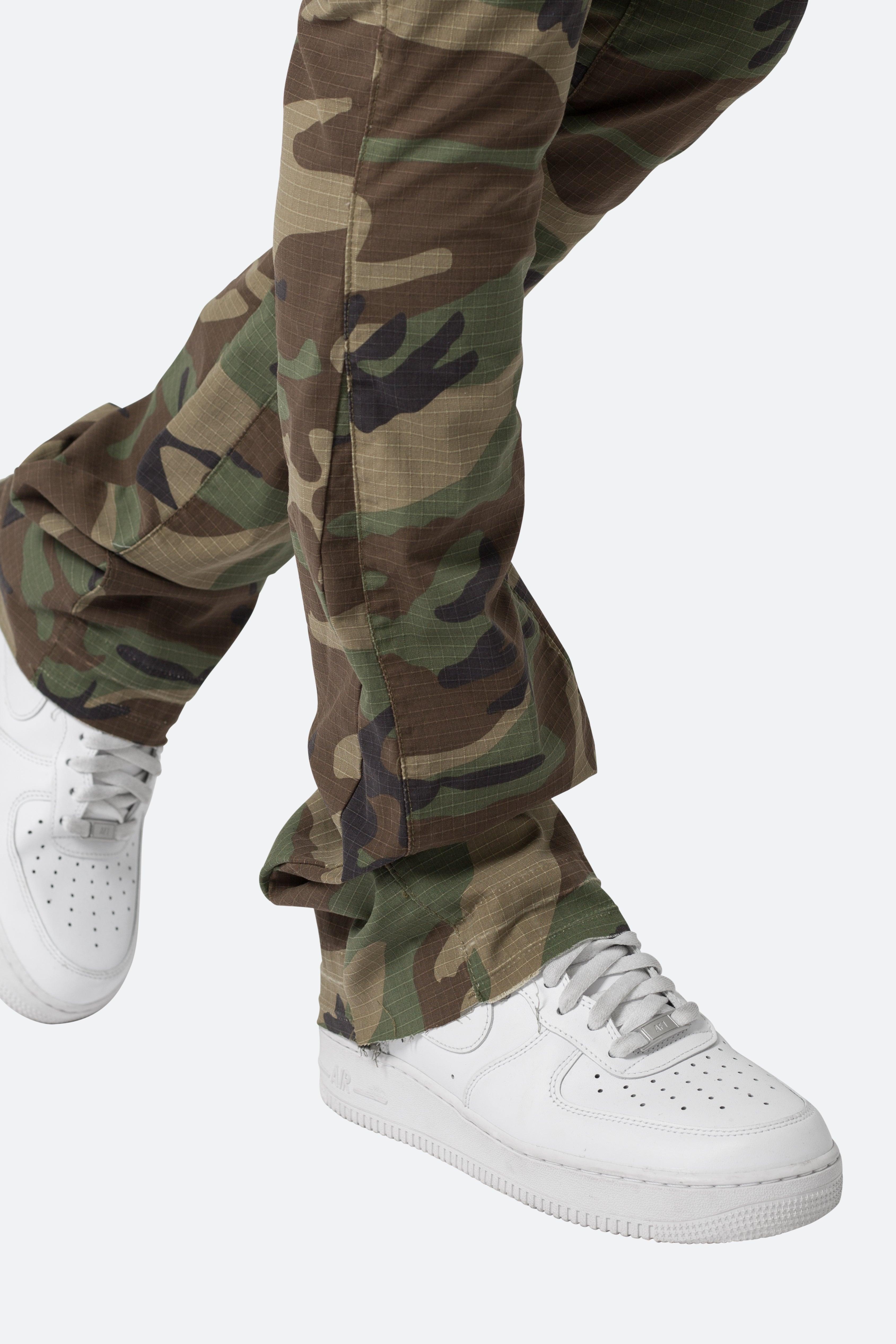 X516 Skinny Stacked Cargo Denim - Camo Product Image