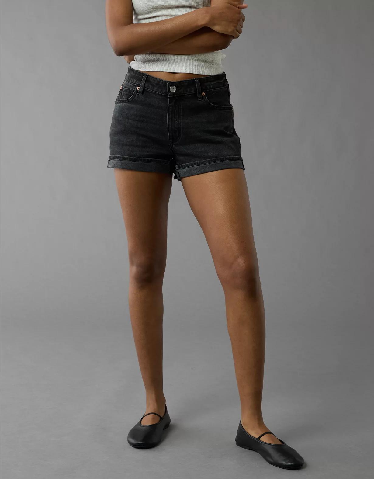 AE Stretch Denim Perfect Shortie Product Image