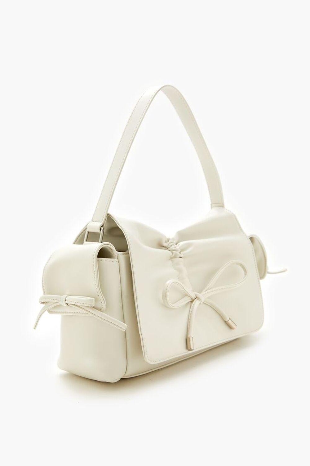 Ruched Bow Shoulder Bag | Forever 21 Product Image