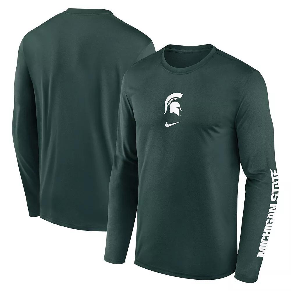Men's Nike Cardinal Stanford Cardinal Primetime Center Lockup Two-Hit Legend Long Sleeve T-Shirt,  Product Image