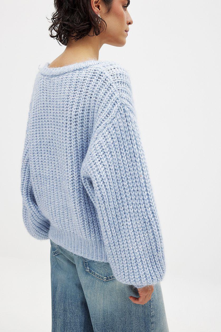 Knitted Oversized Cardigan Product Image