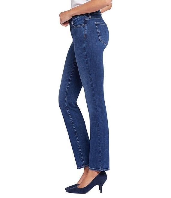 NYDJ Sheri Stretch Denim Slim Ankle Jeans Product Image