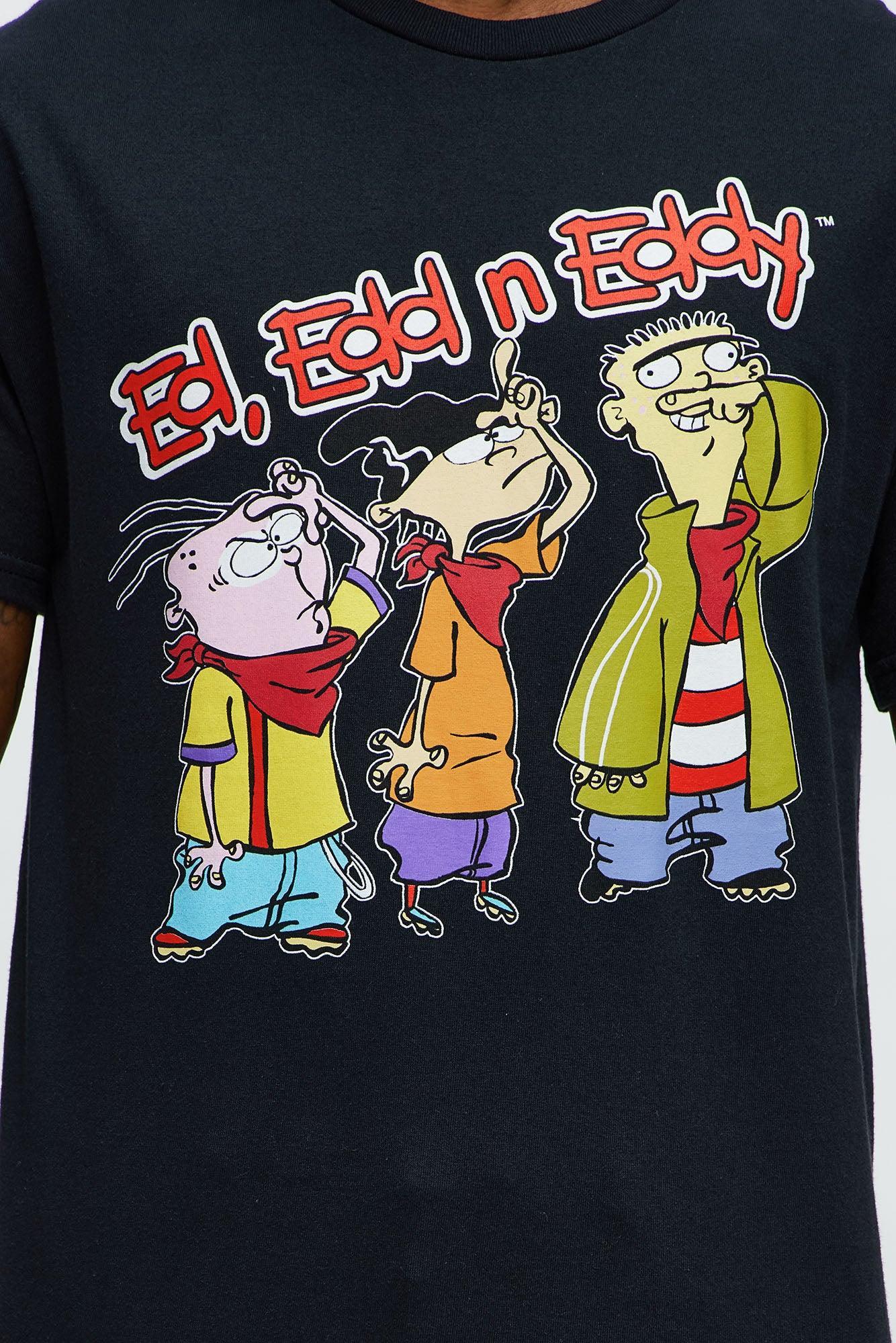 Ed Edd And Eddy LOSER Short Sleeve Tee - Black Male Product Image