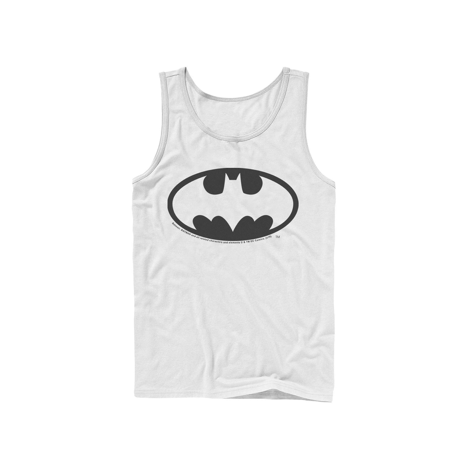 Men's DC Comics Batman Basic Chest Logo Tank Top,  Product Image