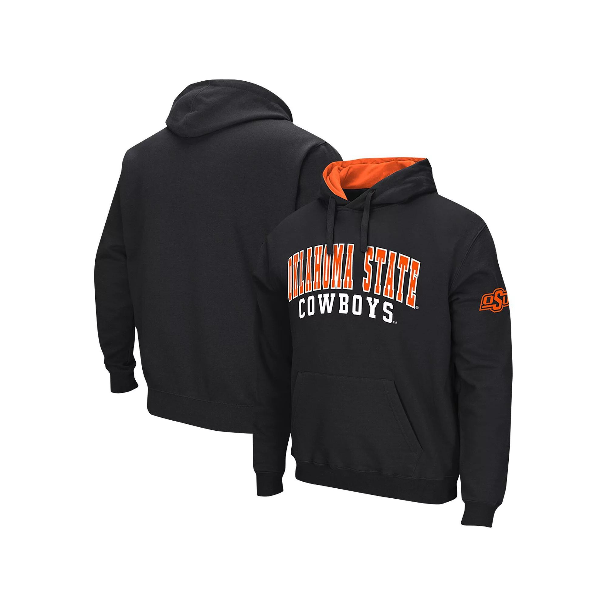 Men's Colosseum Black Iowa Hawkeyes Double Arch Pullover Hoodie,  Product Image