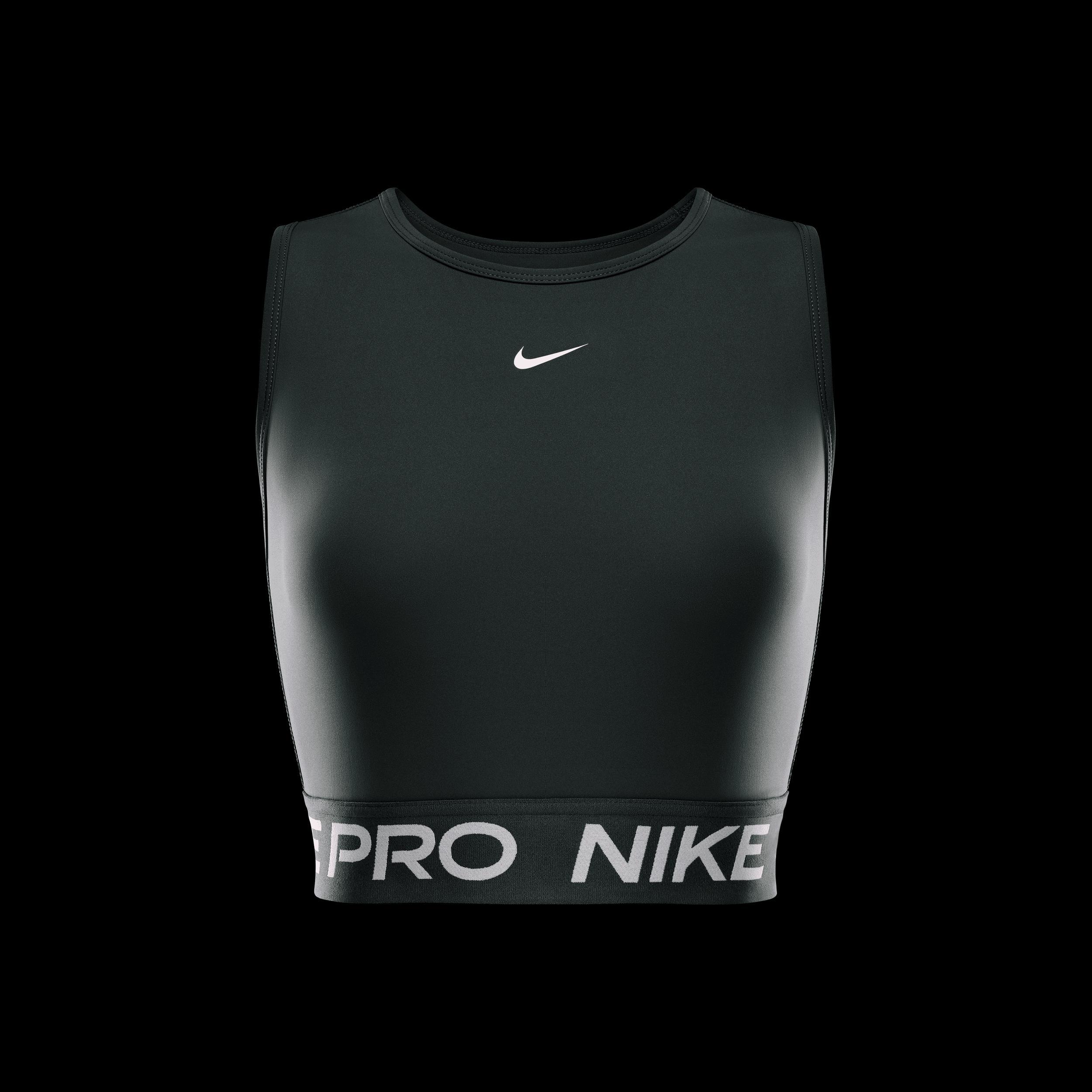 Womens Nike Pro Dri-FIT Crop Tank Top Product Image