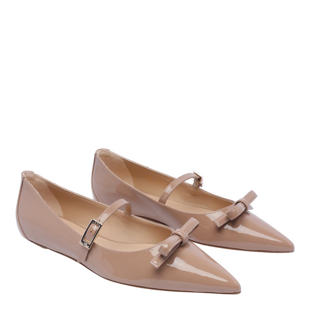 STUART WEITZMAN Flat Shoes In Fawn Product Image