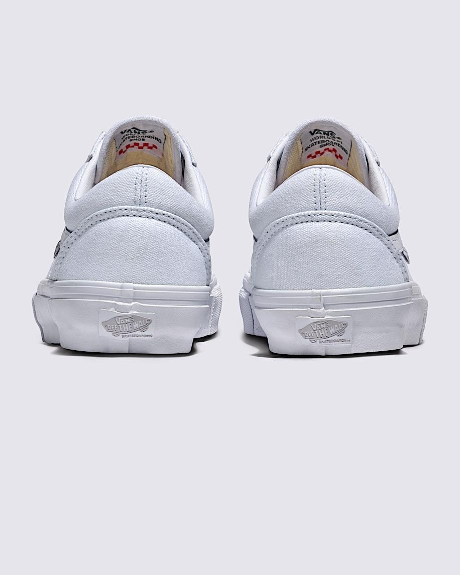 Skate Old Skool Shoe in White| Vans US Product Image