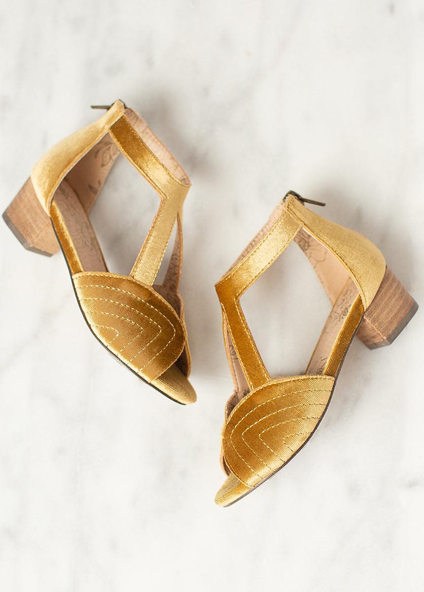 Orelia Heel in Honey Girls Product Image