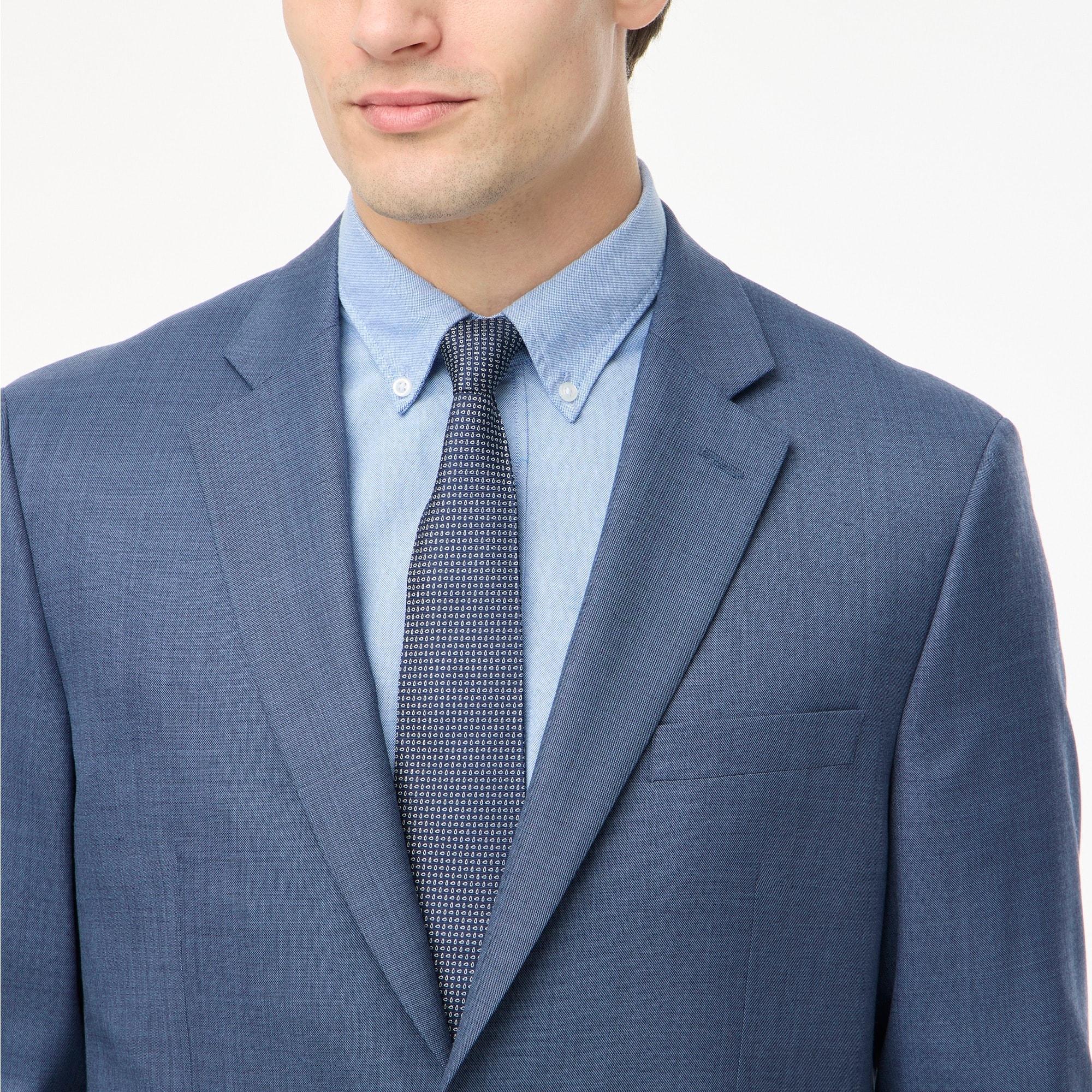 Classic-fit Thompson worsted wool suit jacket Product Image