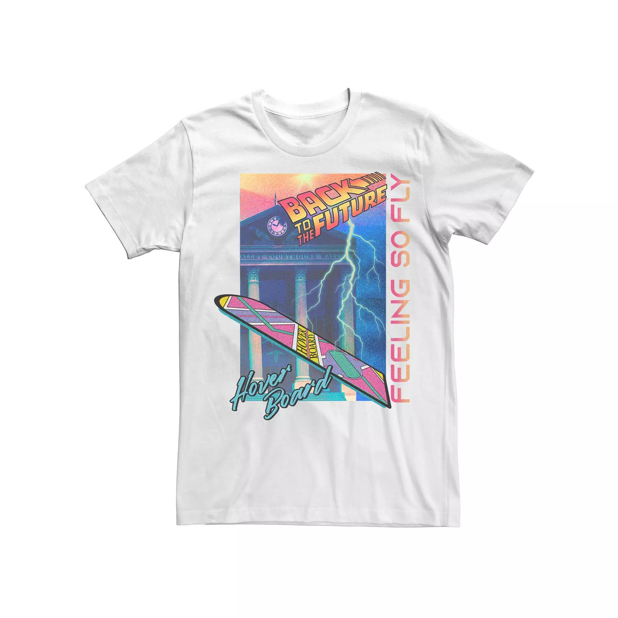 Men's Back To The Future Hover Board Feeling So Fly Tee,  Product Image