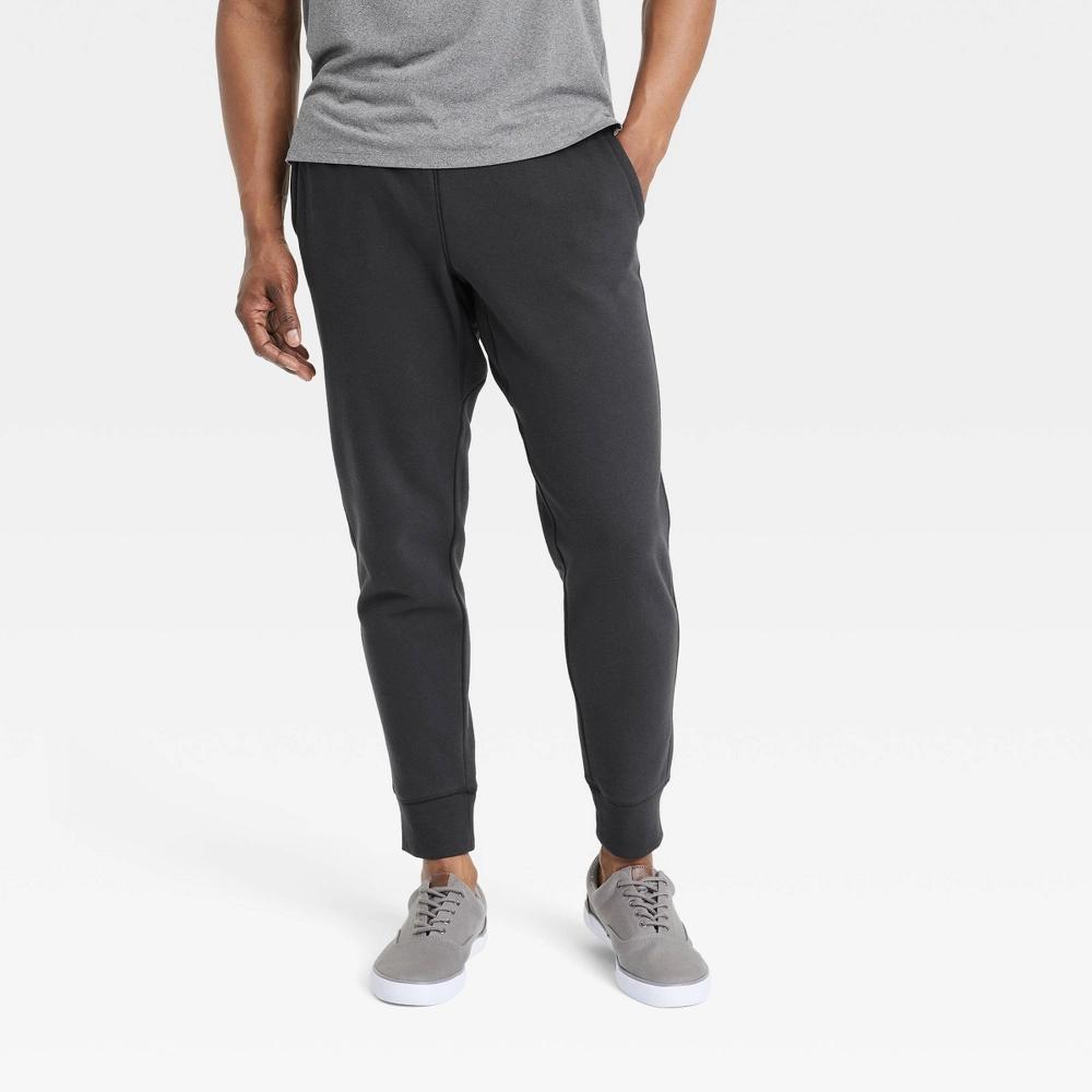 Mens Cotton Fleece Jogger Pants - All In Motion Heathered Product Image