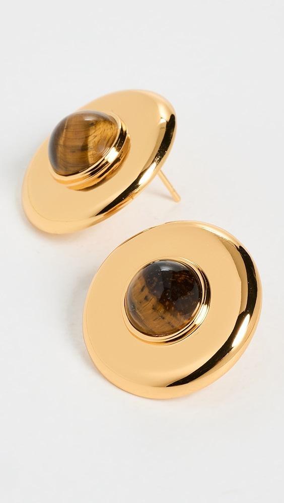 Aureum Dancia Tiger Eye Earrings | Shopbop Product Image