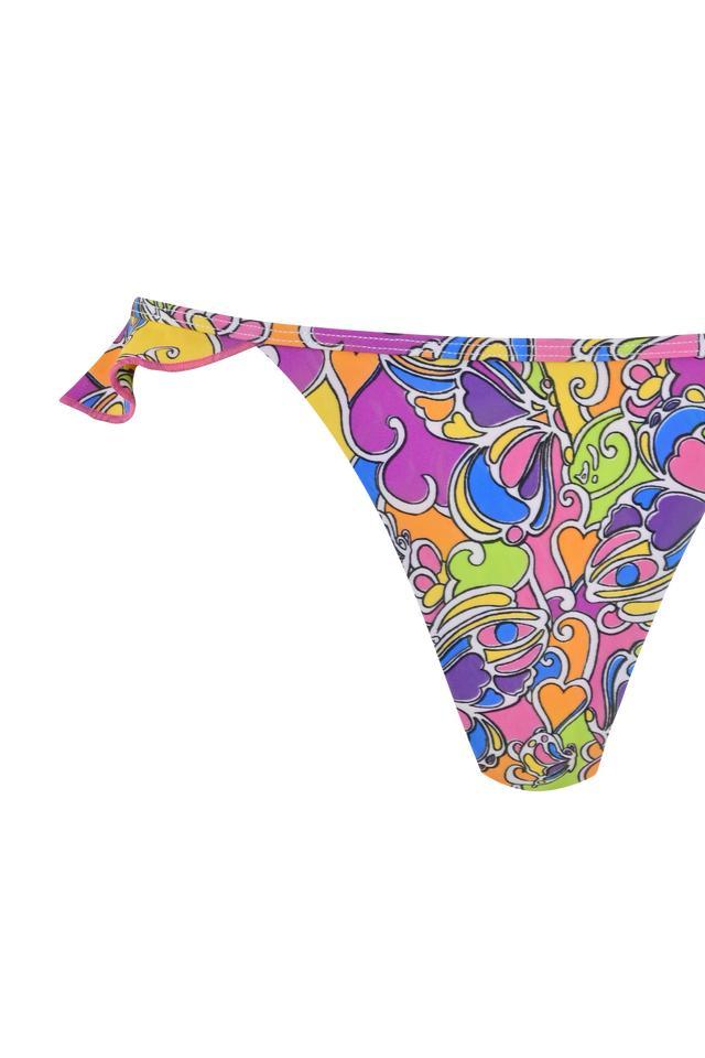 MARNIE BIKINI TOP - TROPICAL BUTTERFLY BLOOM Product Image