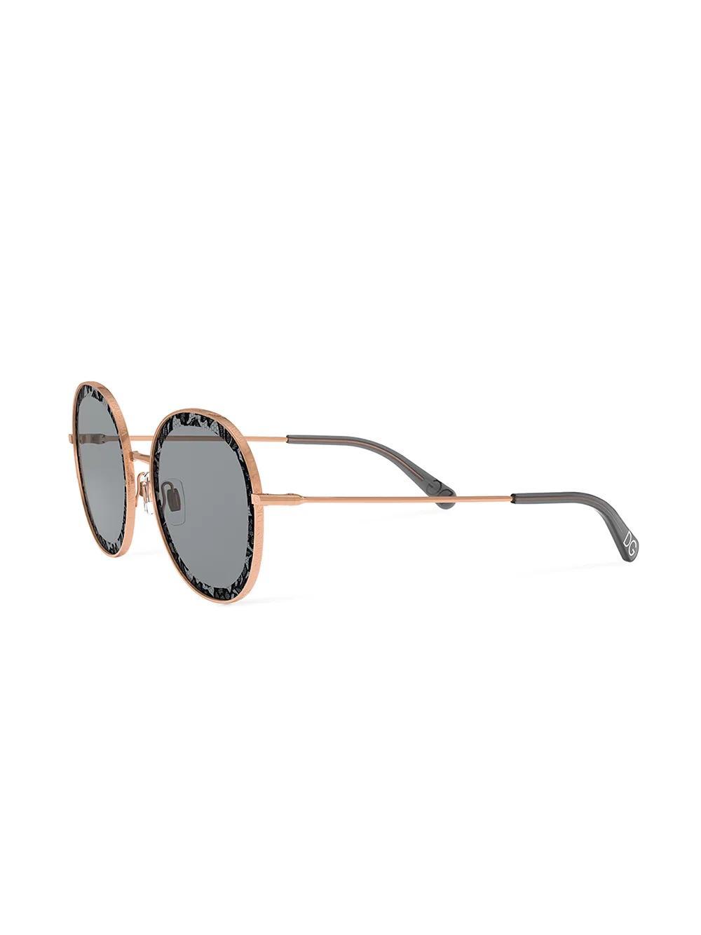 DOLCE & GABBANA Slim Square-frame Sunglasses In Grey Product Image