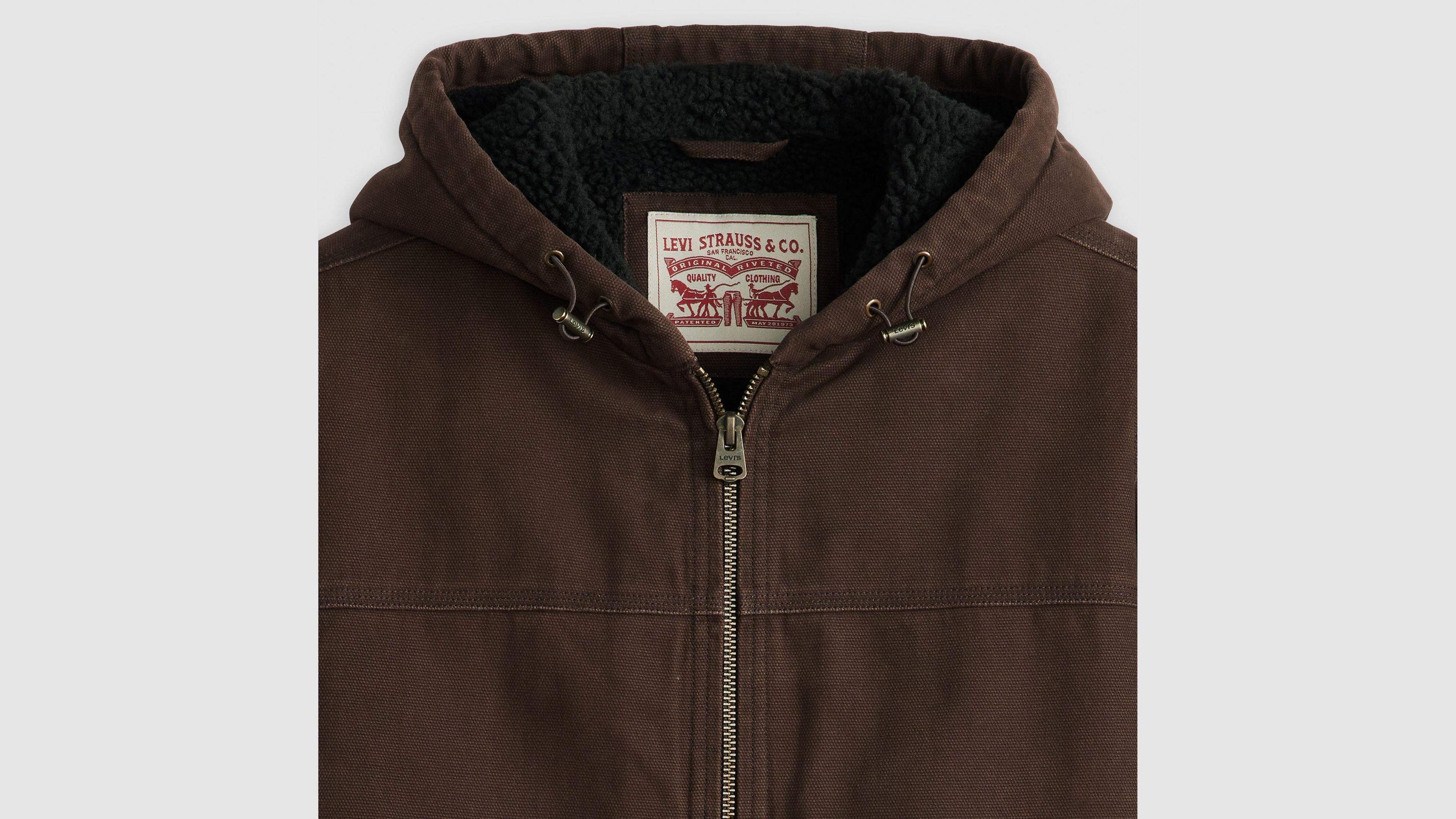 Sherpa Lined Hooded Jacket Product Image