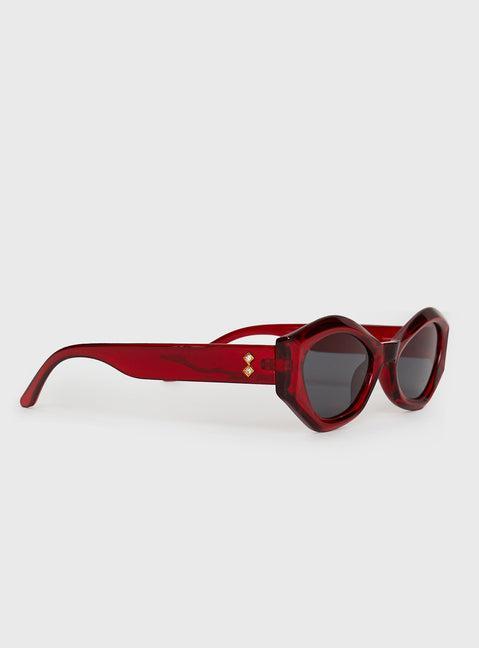 Rayden Sunglasses Red Product Image