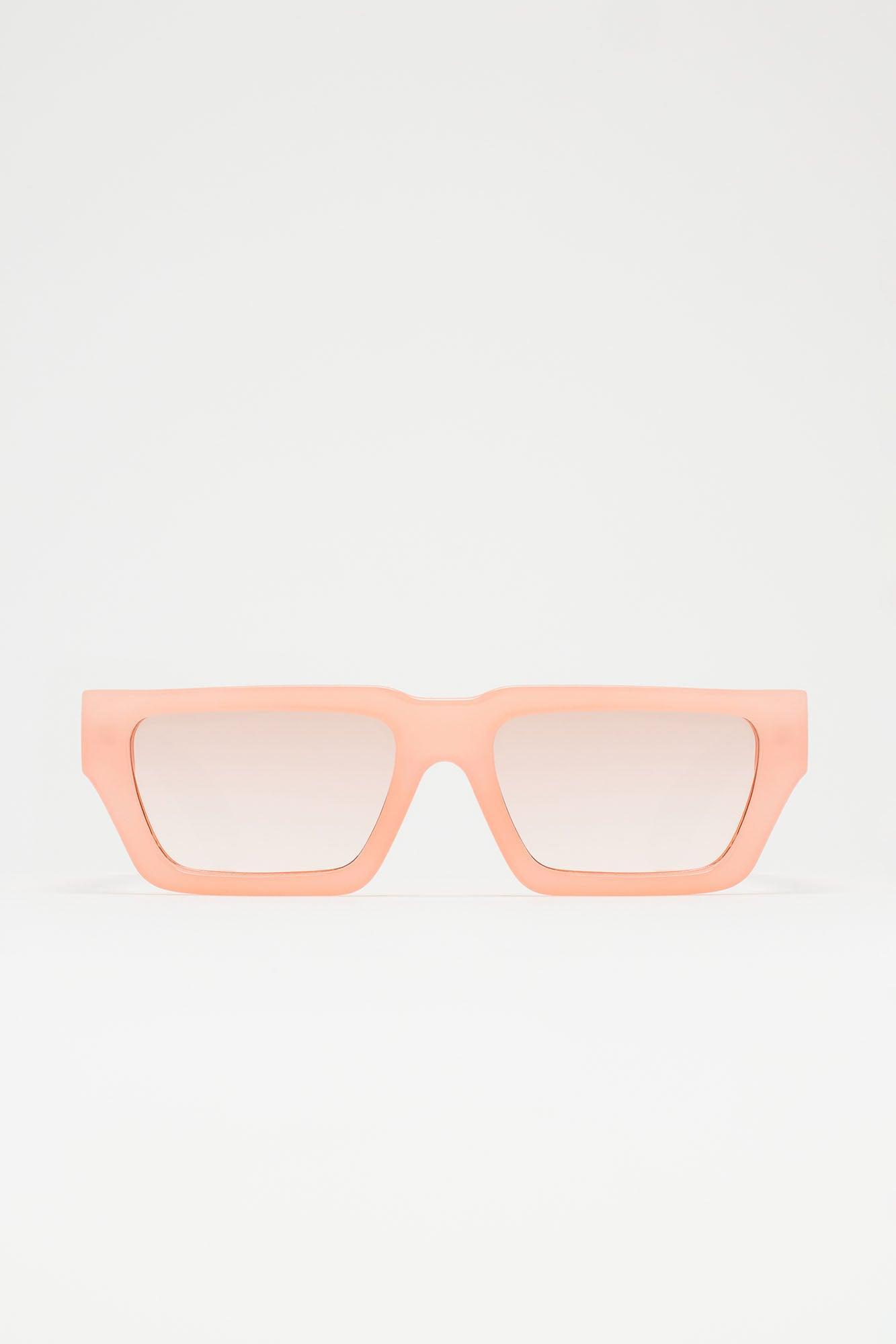 Summer Platter Sunglasses - Pink Product Image