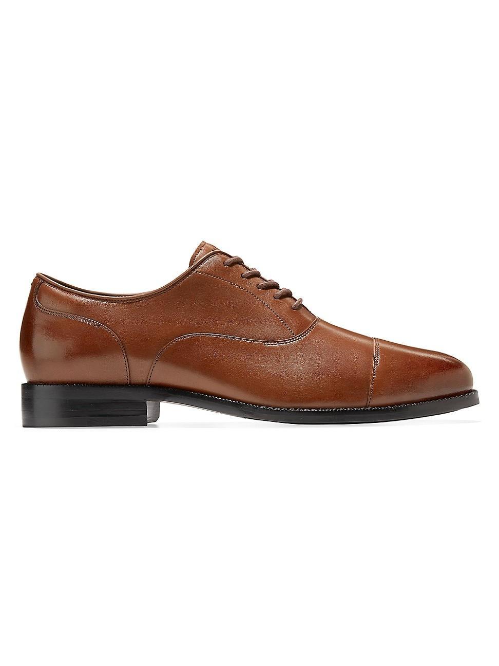 Allen-Edmonds Mens Park Avenue Cap-Toe Leather Dress Oxfords Product Image