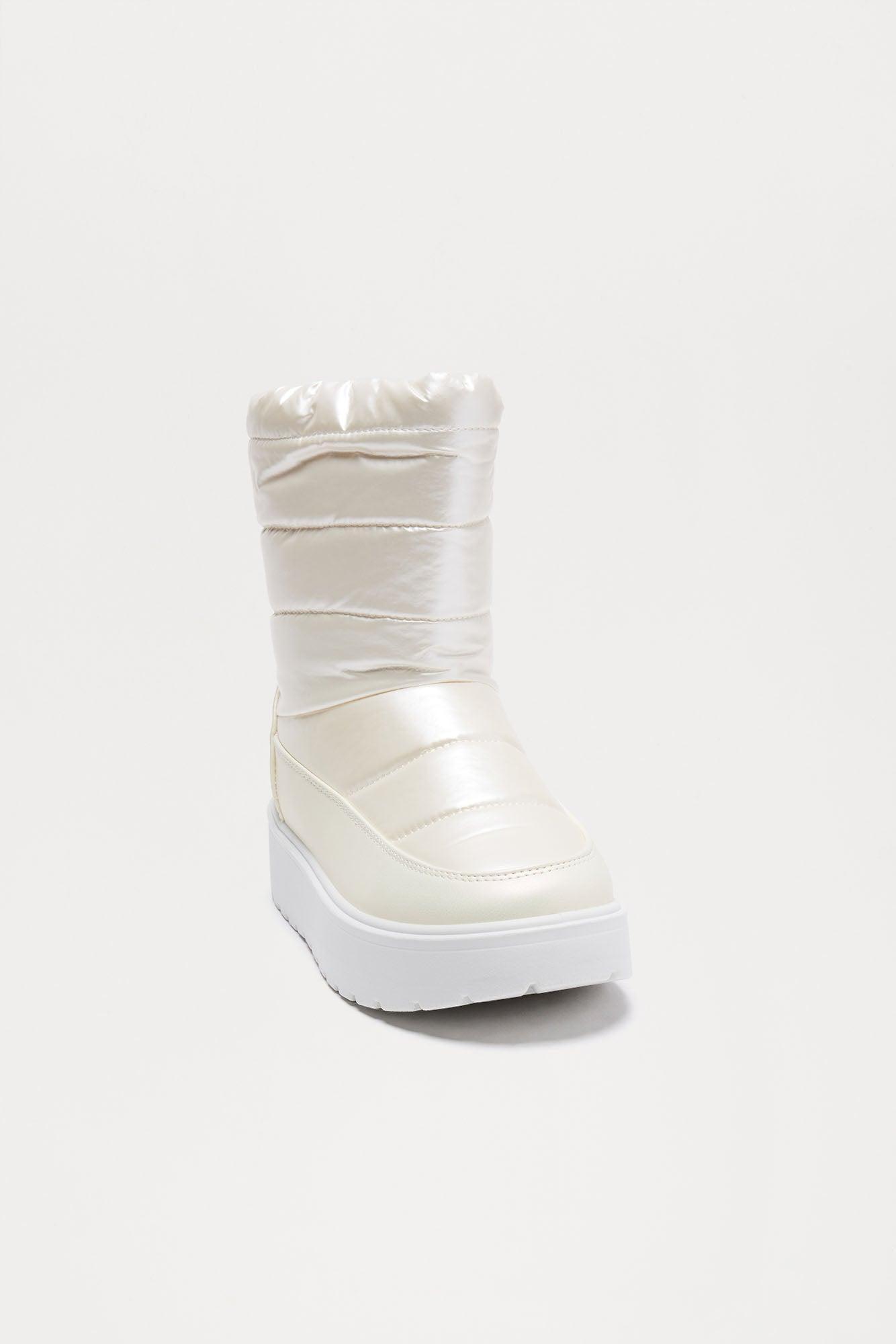 Avalanche Platform Booties - Pearl Product Image