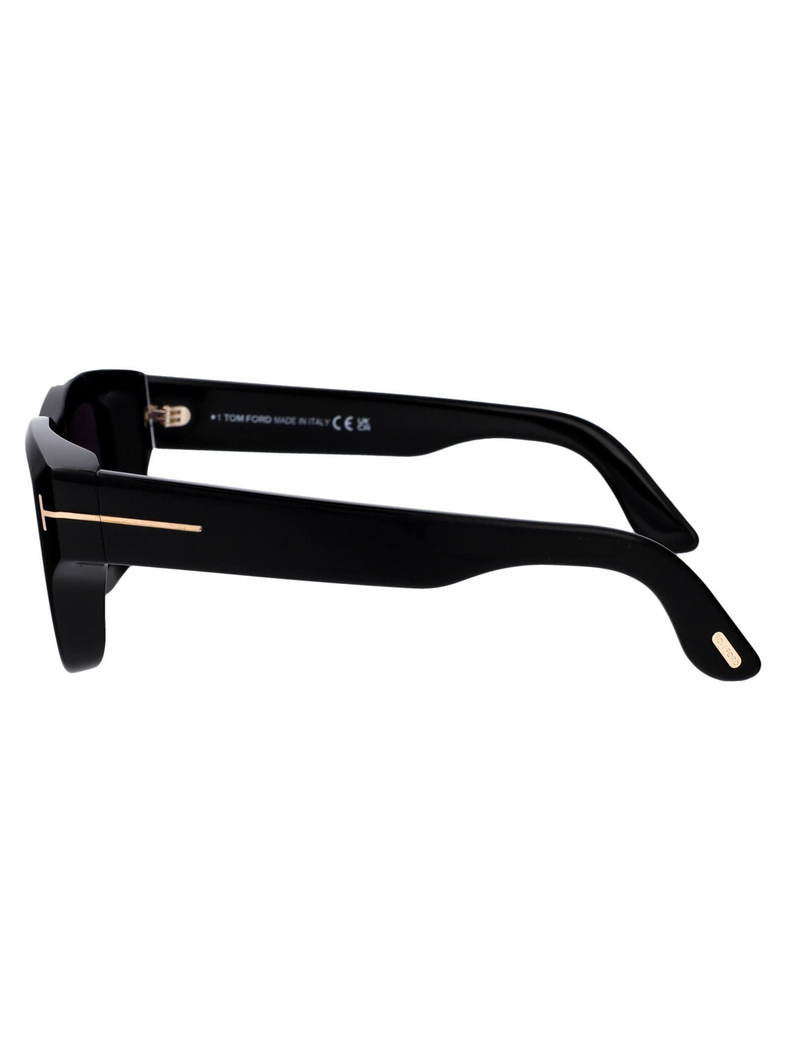 TOM FORD Sunglasses In 01a Black Product Image