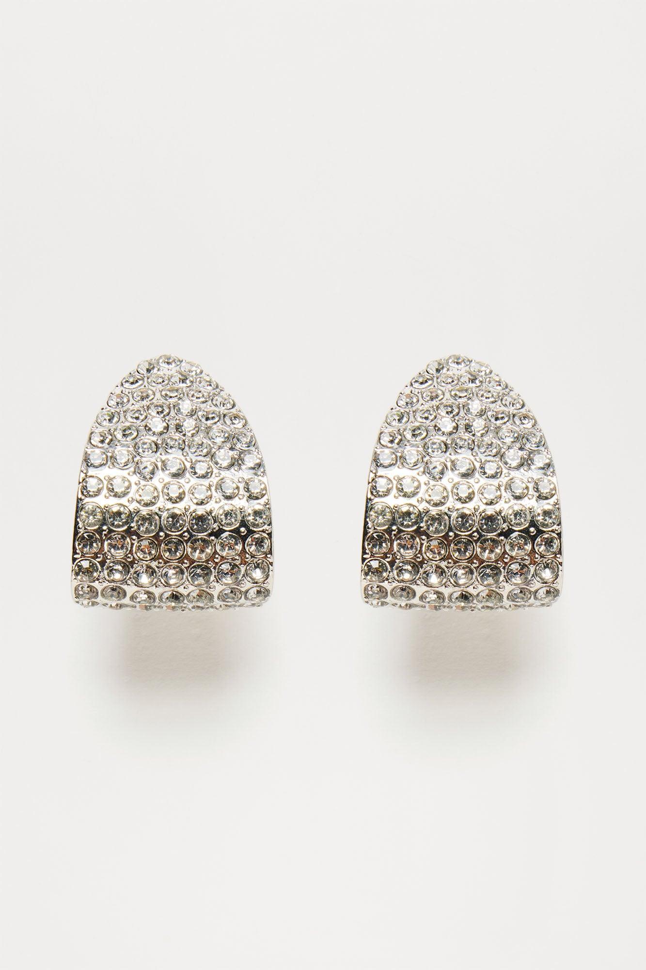 Taste Of Glam Earrings - Silver Product Image