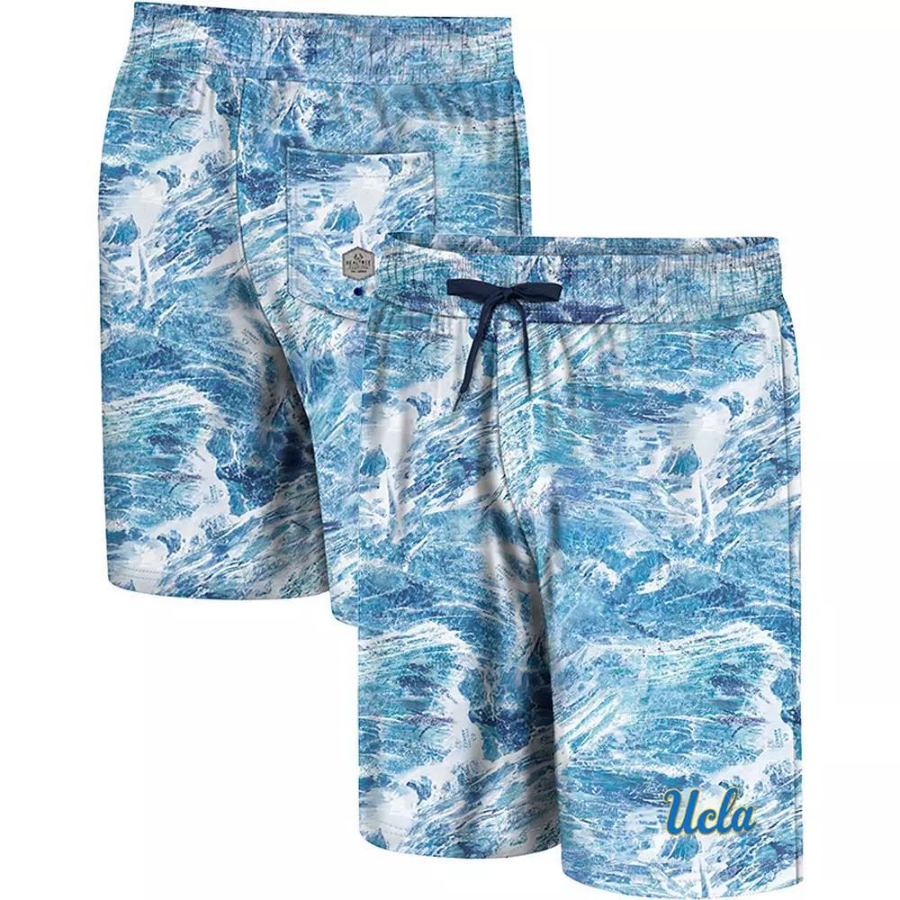 Men's Colosseum Blue UCLA Bruins Realtree Aspect Ohana Swim Shorts, Size: Medium Product Image
