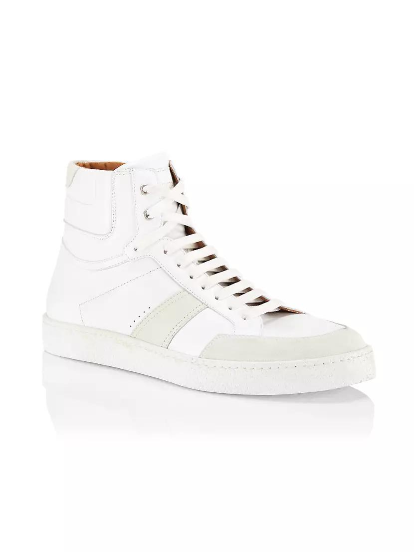 Bafata Leather High-Top Sneakers Product Image