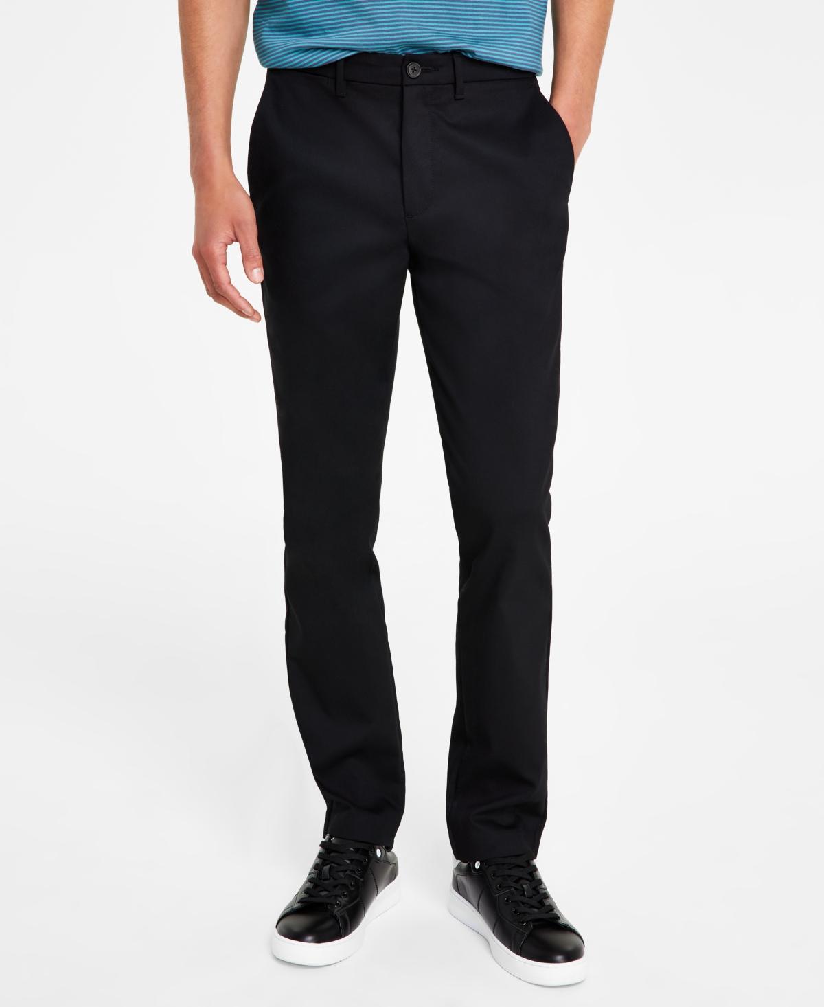 Calvin Klein Mens Modern Stretch Chino Pants - Grey - 32W x 32L Product Image