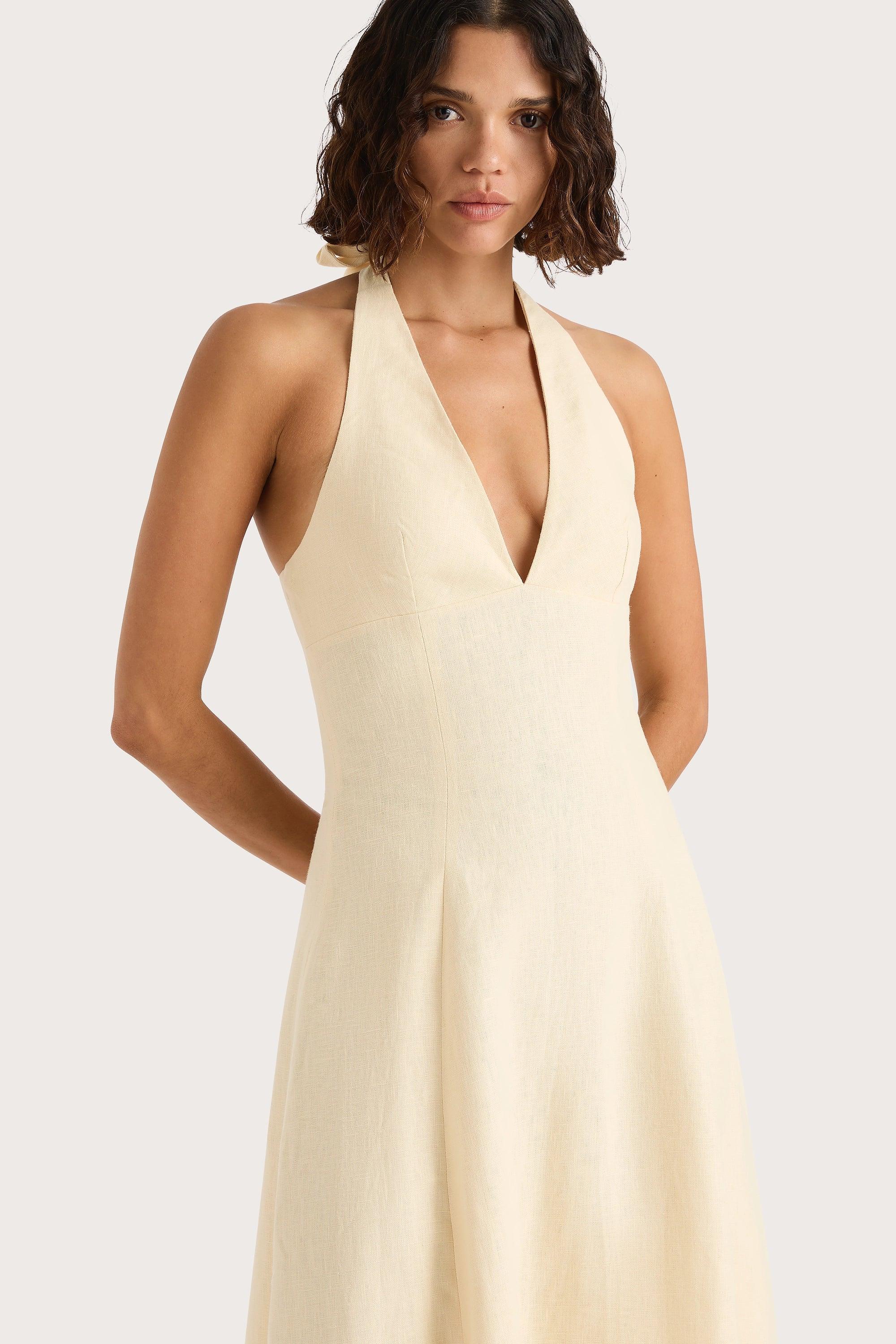 Marais Midi Dress Butter Product Image