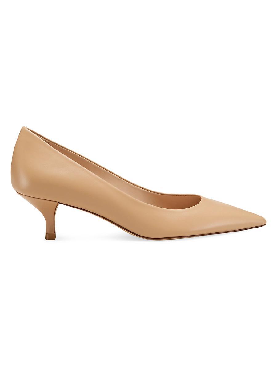 Womens Power 50MM Leather Pumps Product Image