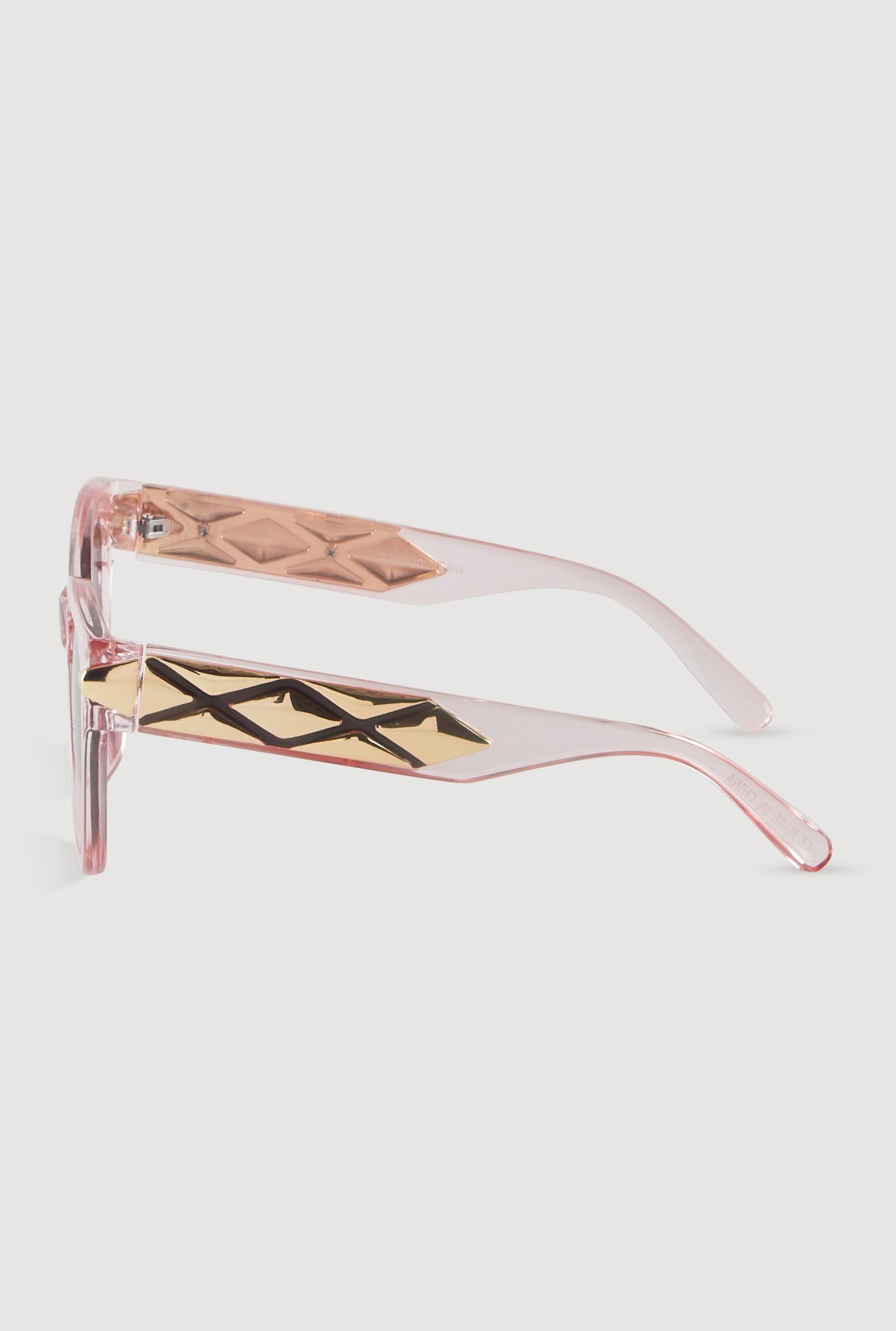 Side Detail Ombre Lens Sunglasses Unisex Product Image