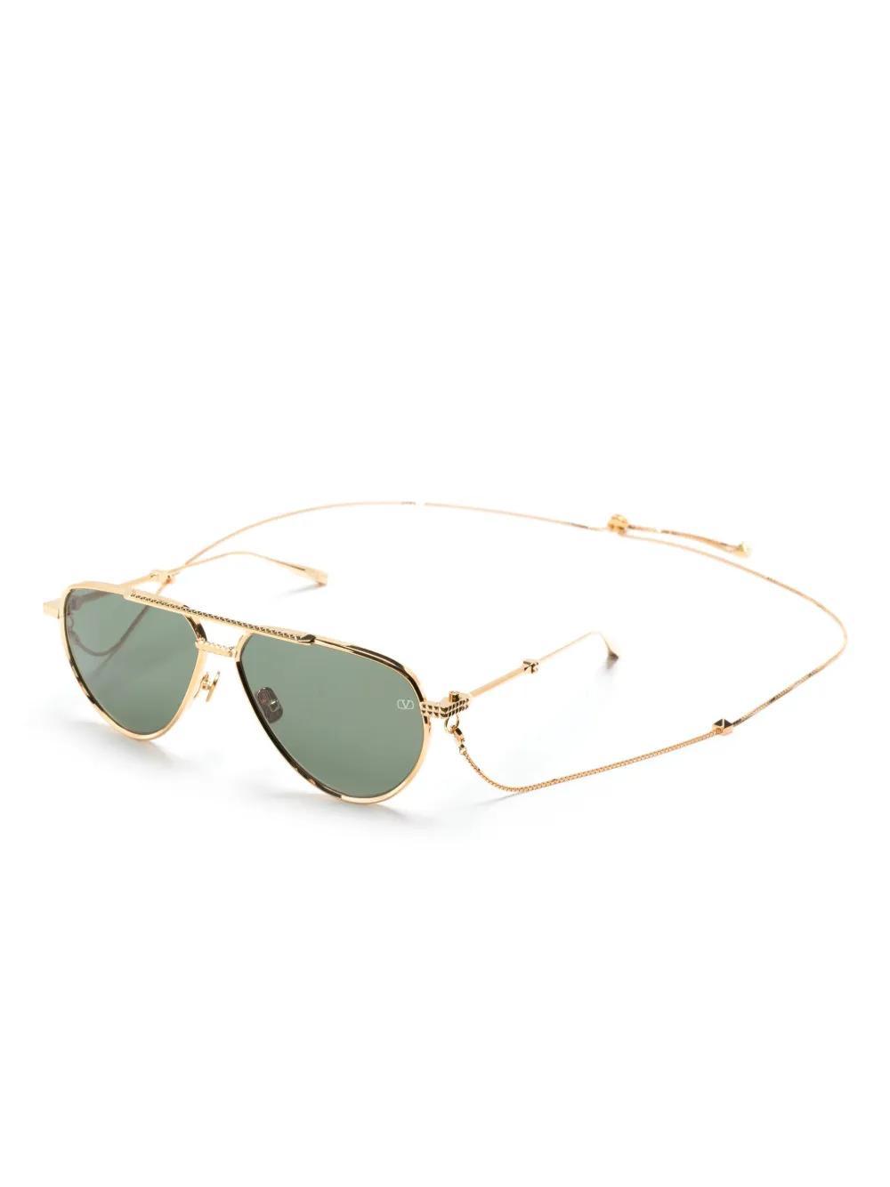 Rockstud pilot-frame sunglasses Product Image