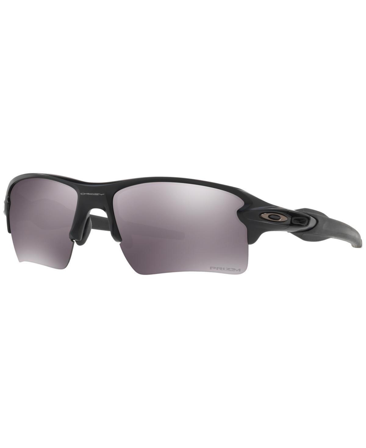 Oakley Mens OO9188 Flak 2.0 XL 59mm Rectangle Sunglasses - Polished White/Prizm Sapphire Product Image