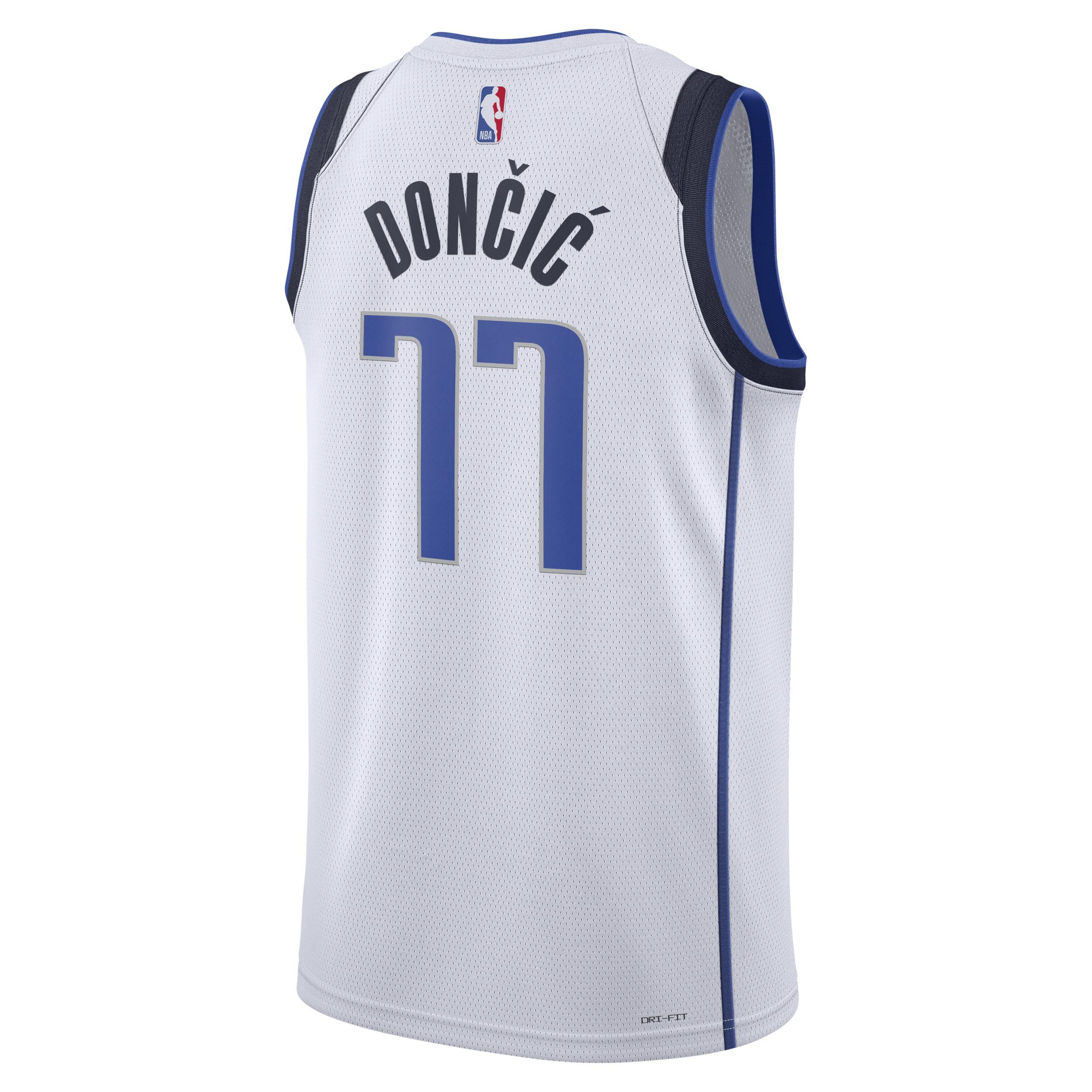 Dallas Mavericks Association Edition 2022/23 Nike Men's Dri-FIT NBA Swingman Jersey Product Image