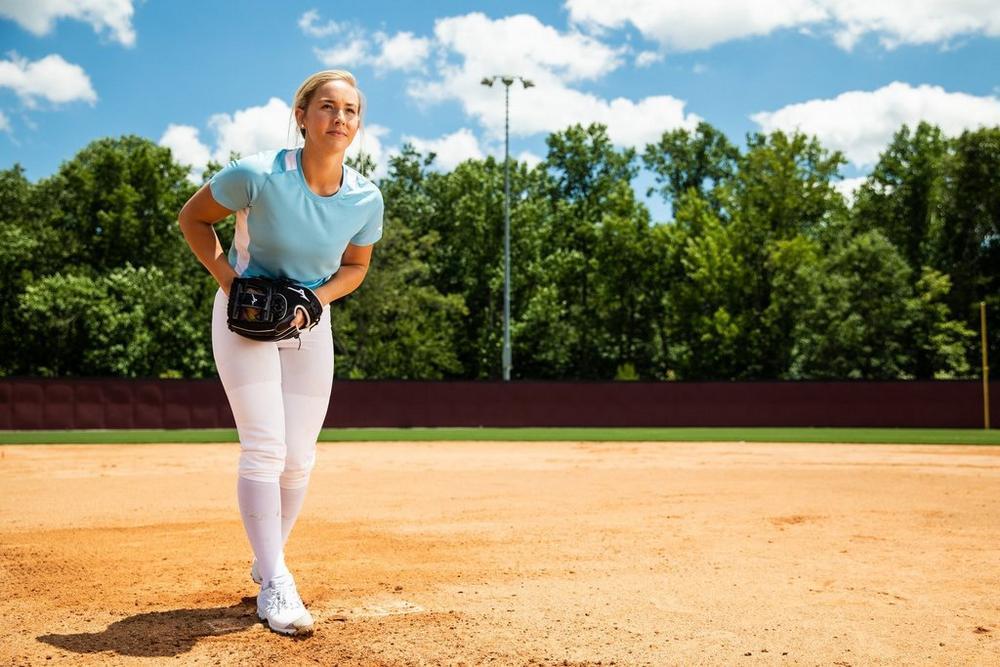 Women's Belted Stretch Softball Pant Product Image