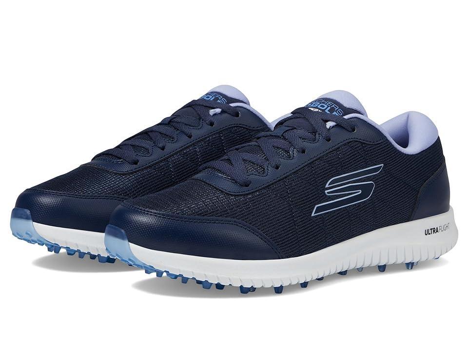 Skechers GO GOLF Go Golf Max-Fairway 4 (Navy/Purple) Women's Shoes Product Image