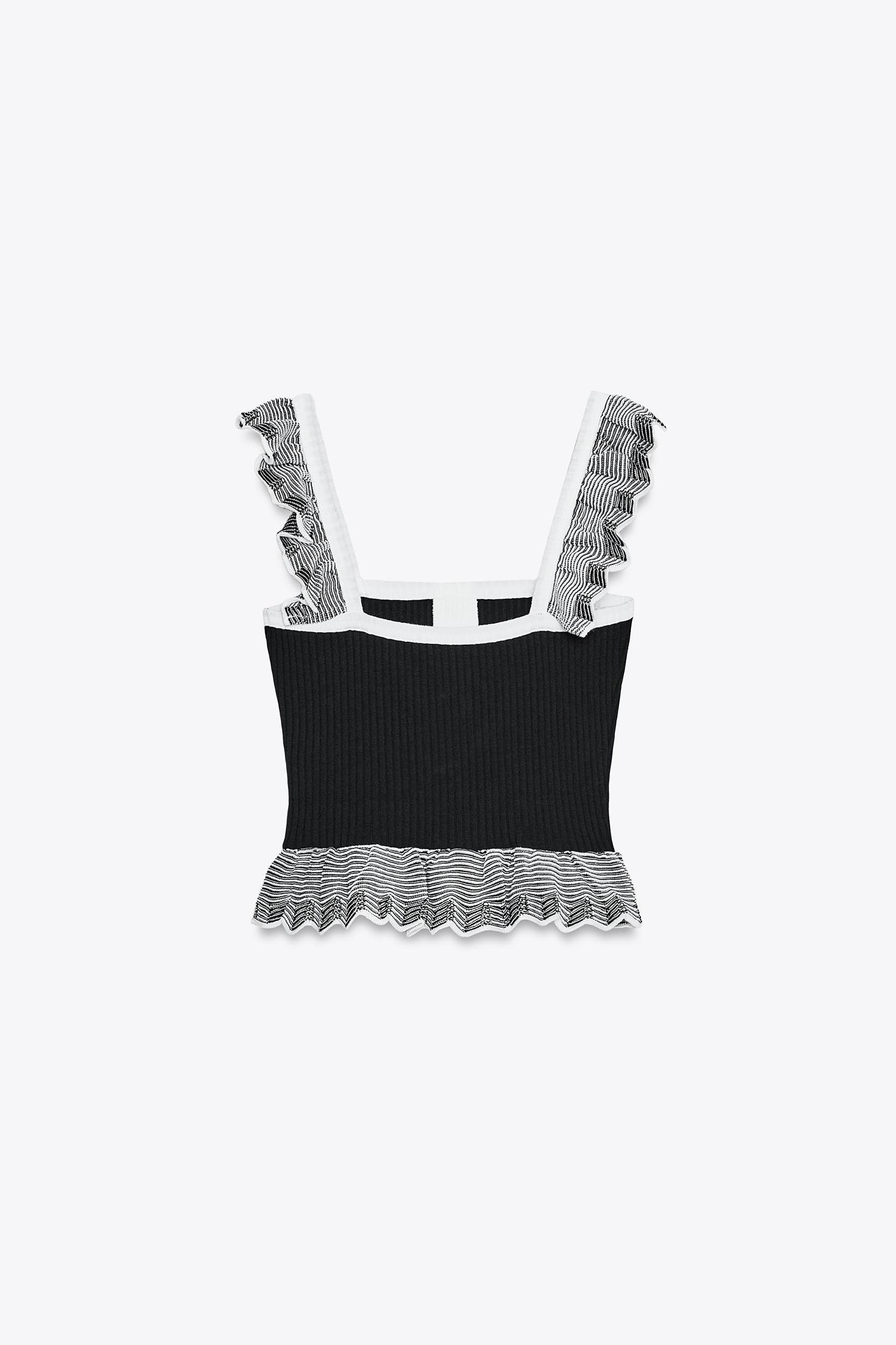 RIBBED KNIT TOP Product Image
