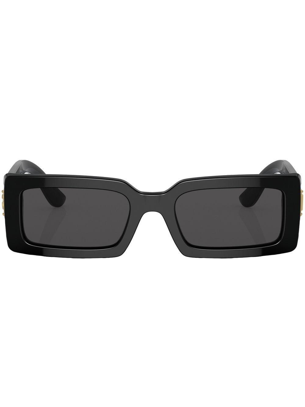 DOLCE & GABBANA Rectangle-frame Sunglasses In Black Product Image