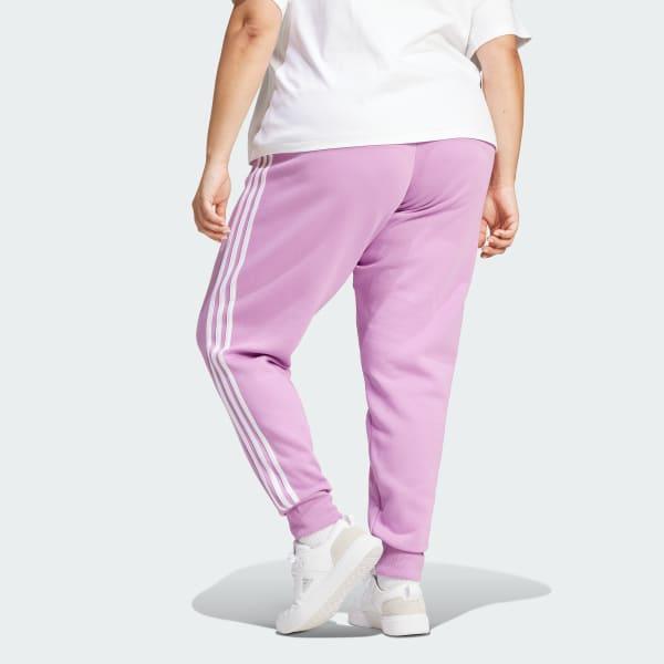 adidas Essentials 3 Stripes Fleece Jogger (Plus Size) Product Image