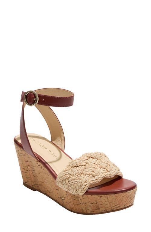 Jack Rogers Womens Dumont Woven Rope Wedge Sandals Product Image