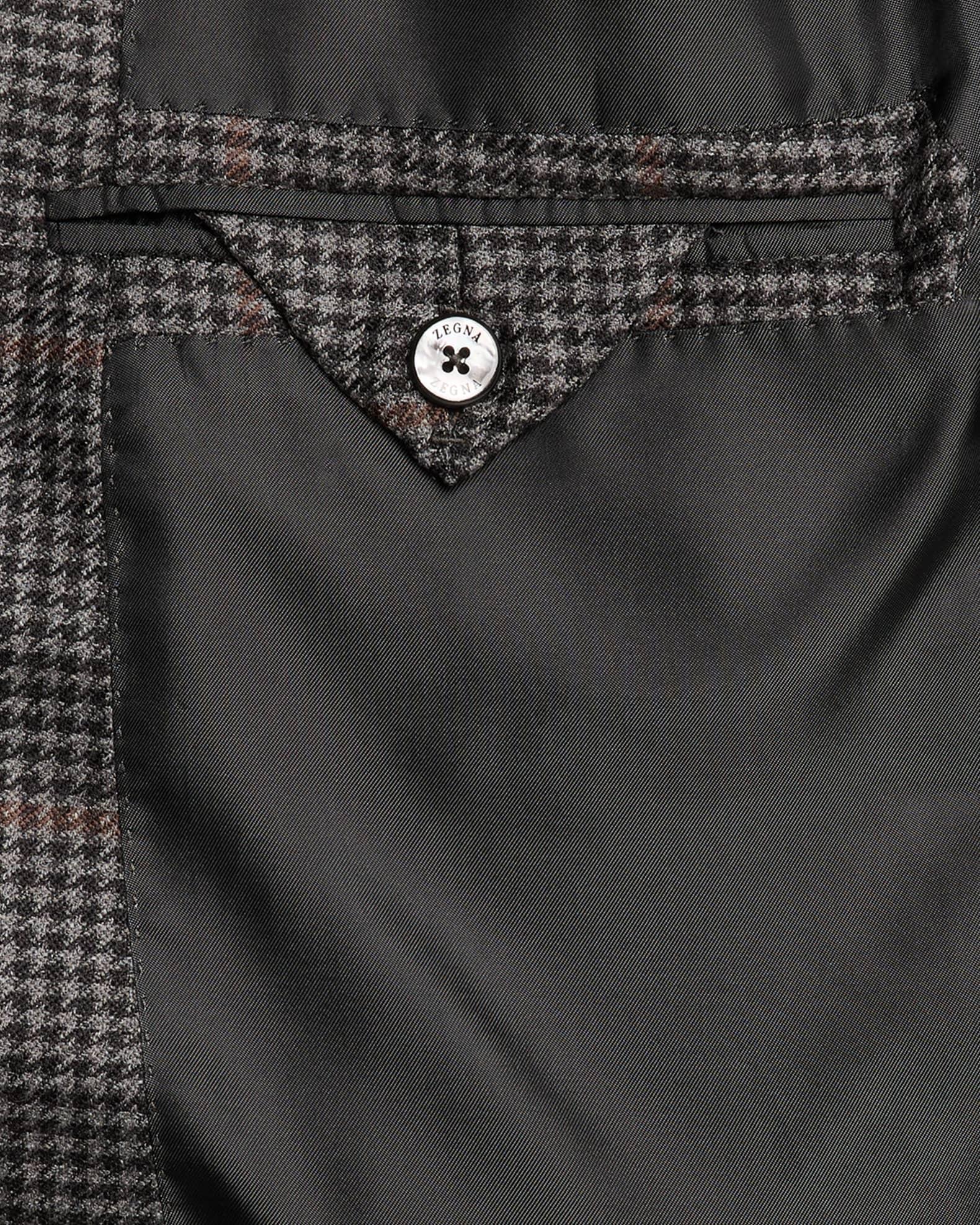 Men's Cashmere and Silk Houndstooth Check Sport Coat Product Image