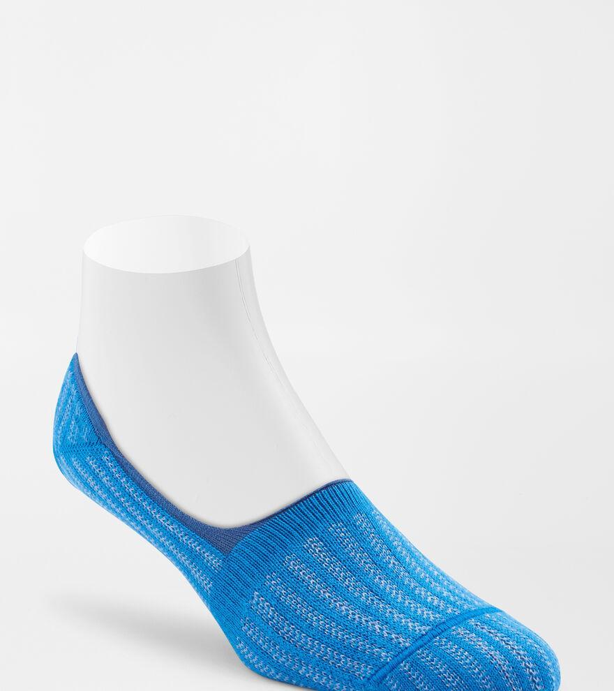 Peter Millar Mens Herringbone No-Show Sock | Color: Blue | Size: OS Product Image