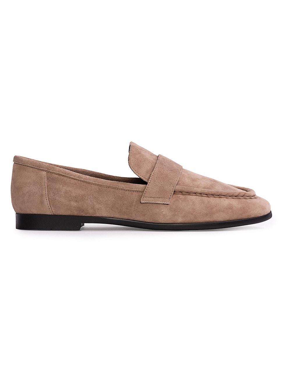 Womens Arrow Suede Loafers Product Image