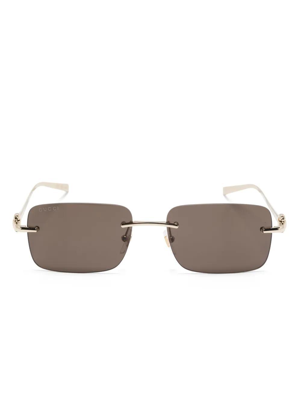 rectangle-frame sunglasses Product Image