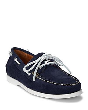 Polo Ralph Lauren Mens Merton Suede Boat Shoe Product Image