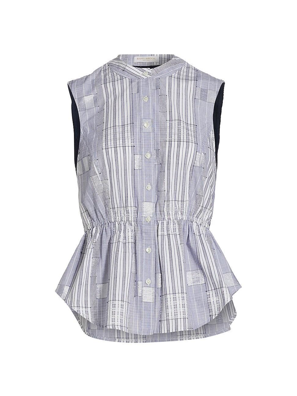 Womens Keziah Patch Peplum Top Product Image