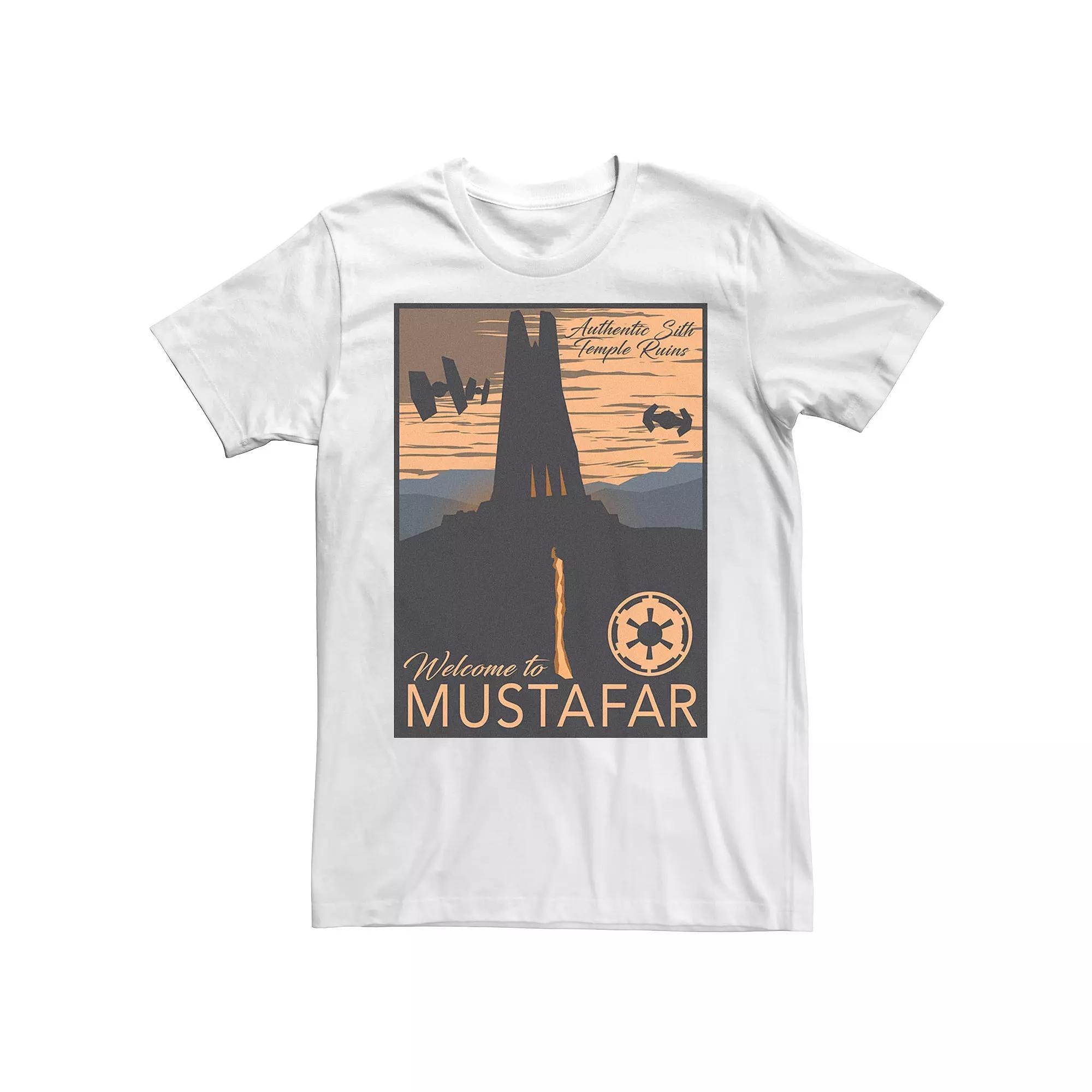 Men's Star Wars Welcome To Mustafar Temple Ruins Graphic Tee,  Product Image