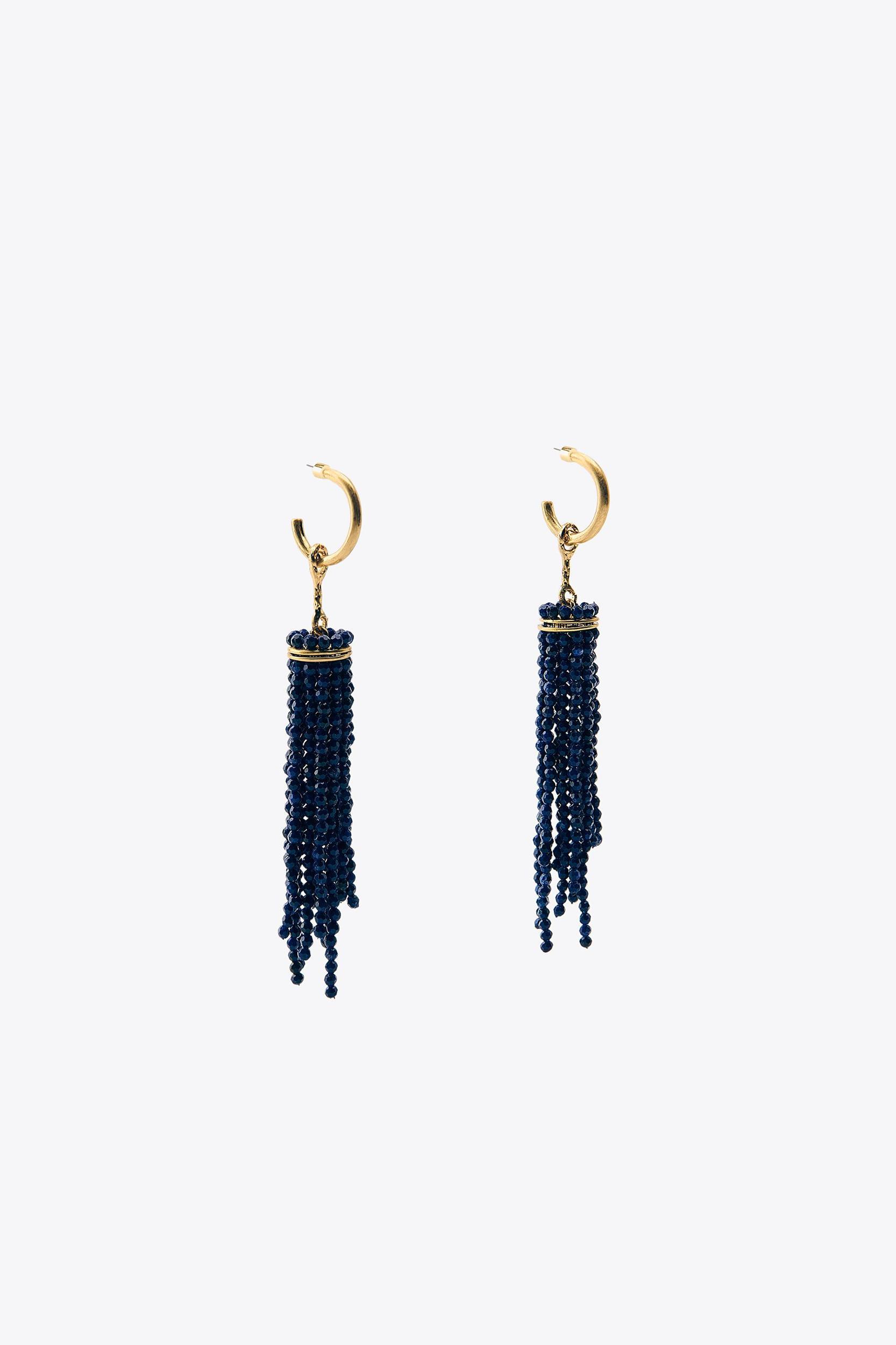 BEADED CASCADE EARRINGS Product Image